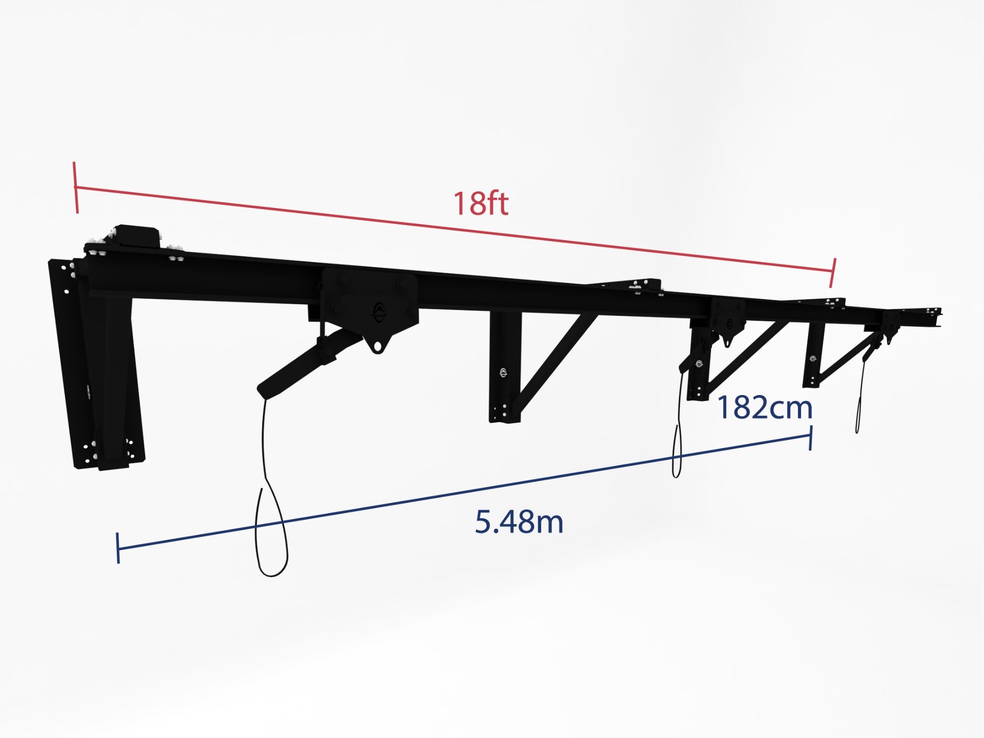 Trolley Bag Rack: Wall Mount 3.0