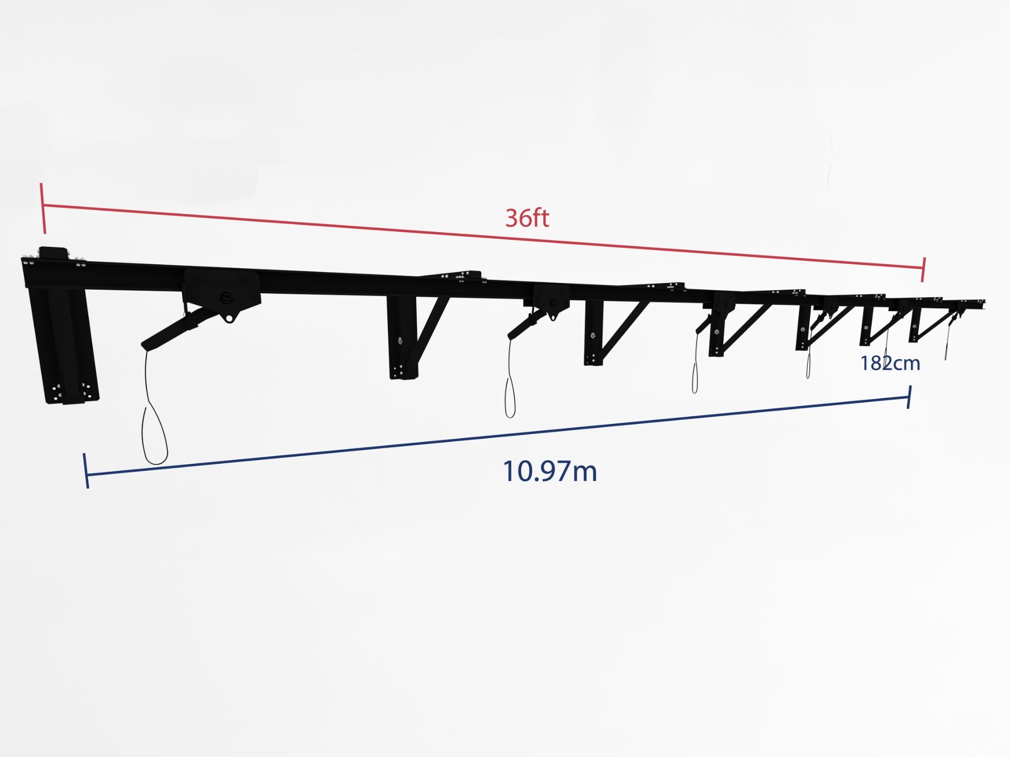 Trolley Bag Rack: Wall Mount 3.0