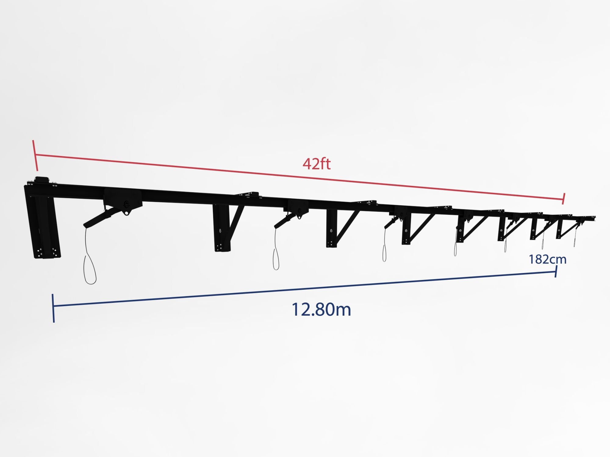 Trolley Bag Rack: Wall Mount 3.0